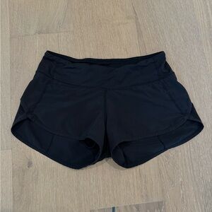 lululemon athletica Black Athletic Shorts